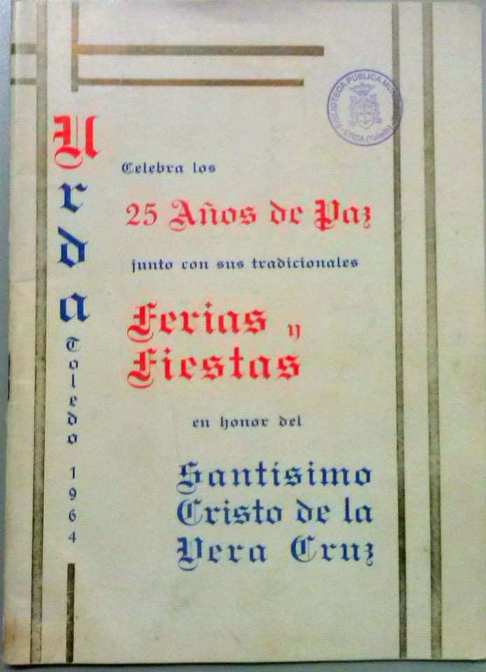 Fiestas en honor del Santísimo Cristo 1964 Urda